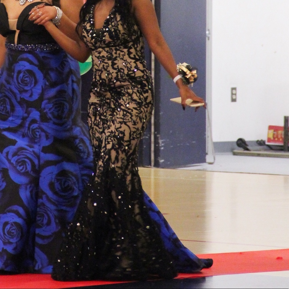 Jovani Black Laced Prom/Evening Gown